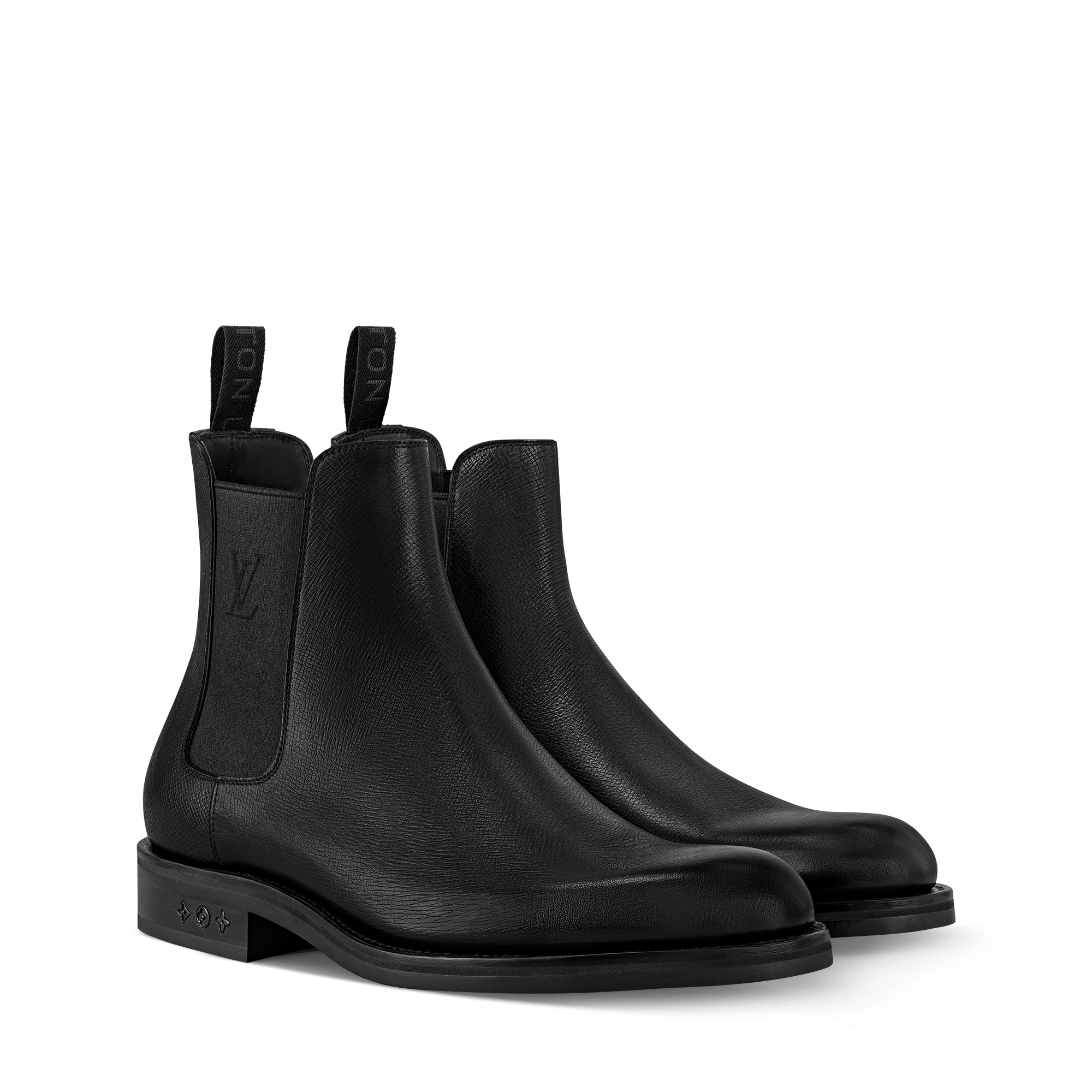 Negro Botas Zapatos | LOUIS VUITTON